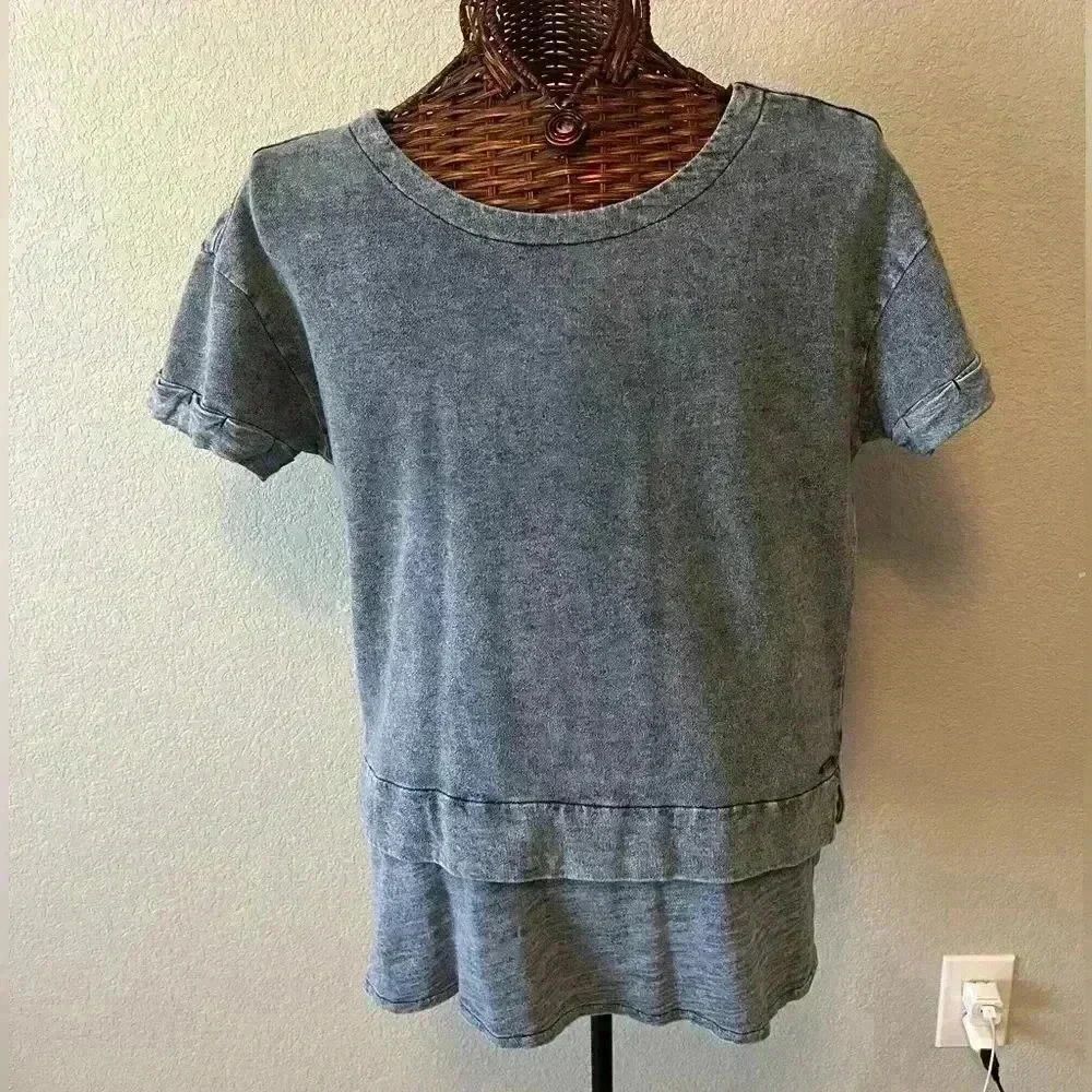 Marc New York designer women’s top L patchwork Y2K style
